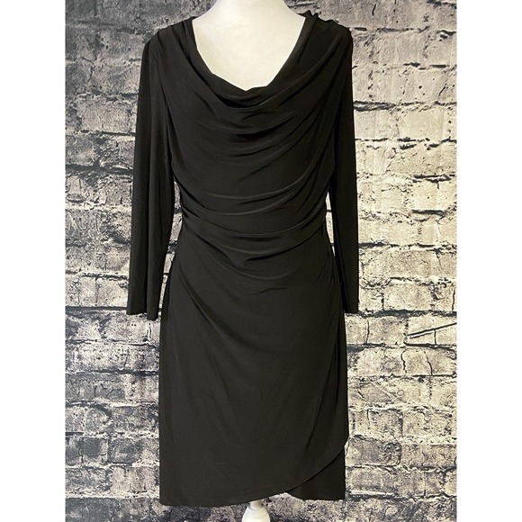 Tahari Dress Womens Small Black  Casual‎ Party Holiday Evening Cocktail - Picture 1 of 8